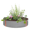 Stainless Steel and Copper Raised Garden Bed - Circle