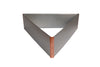 Stainless Steel and Copper Raised Garden Bed - Triangle